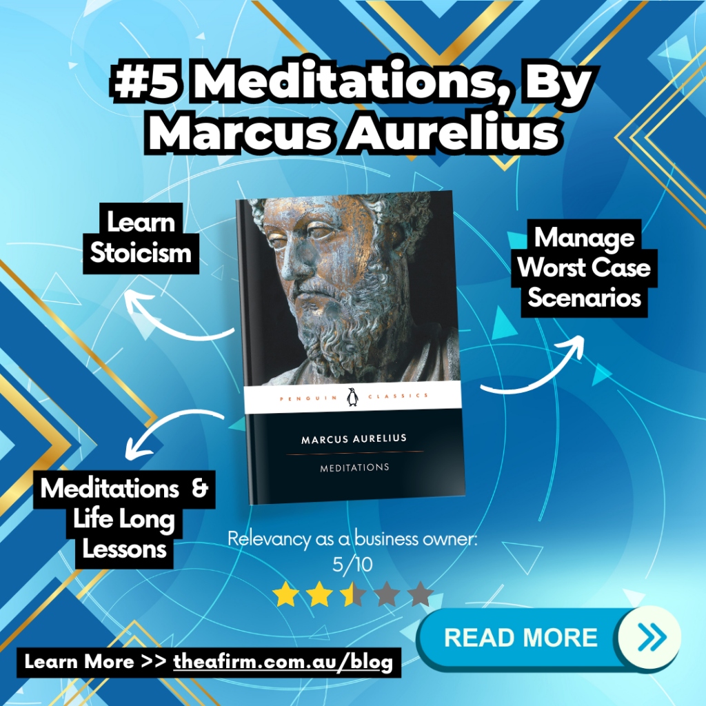 #5 Meditations, By Marcus Aurelius