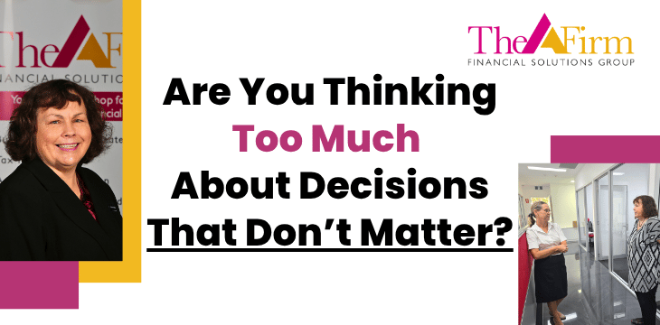 Usually, there’s a very good reason why you can’t choose between A or B. And that: there is no right choice between A and B.